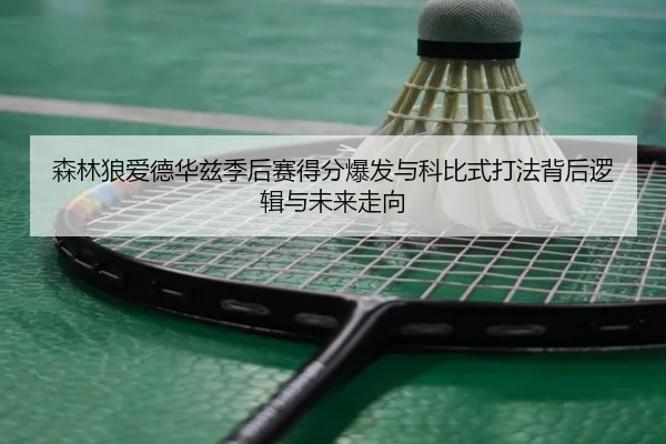 森林狼爱德华兹季后赛得分爆发与科比式打法背后逻辑与未来走向